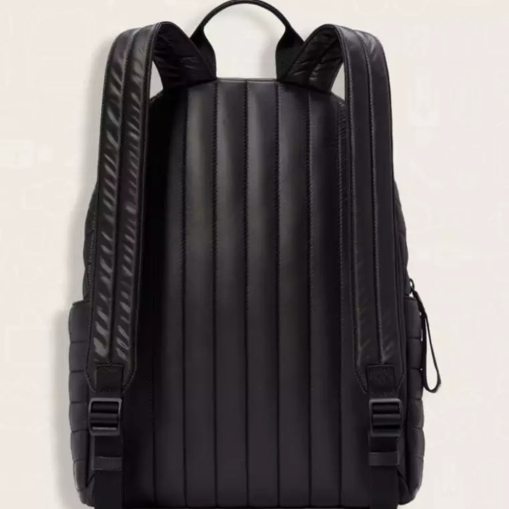 Kate Spade Black Quilted Nylon Backpack!. - Picture 7 of 8
